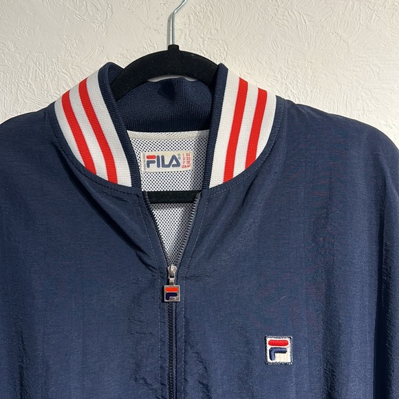 Vintage Fila Baseball Bomber Jacket - Picture 2 of 10